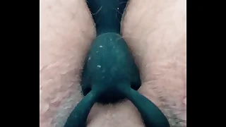 Inserting my prostate vibrator